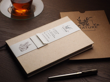 Logotrade promotional merchandise photo of: Recycled Banana Notebook 209734200