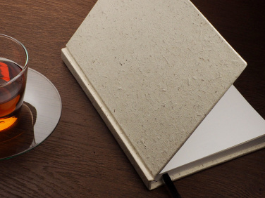 Logo trade business gift photo of: Recycled Elephant Poo Notebook 209734400