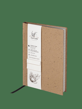 Logo trade promotional gifts image of: Recycled Coconut Notebook 209734100