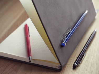 Logo trade advertising product photo of: Magnetic notebook with a pen 124715100