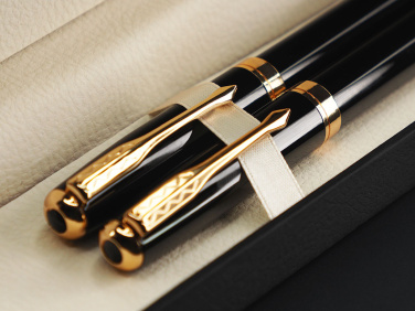 Logo trade promotional gift photo of: WINDSOR pen set 98003600
