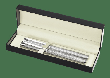 Logo trade corporate gifts image of: MACBETH pen set 98203600