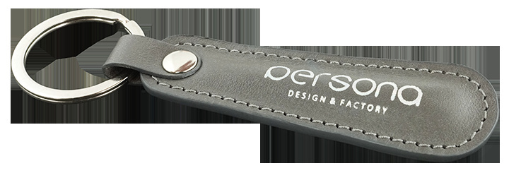 Logo trade promotional gifts image of: Keyring 571131