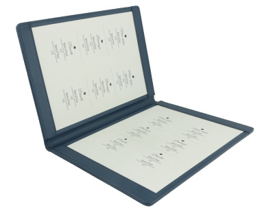 Logo trade promotional merchandise picture of: Menu cover 1063119