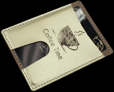Logo trade promotional merchandise picture of: Credit card holder 544119