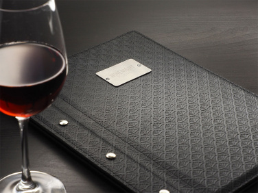 Logo trade corporate gifts image of: Menu cover 1084244