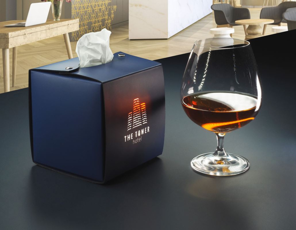 Logo trade promotional merchandise photo of: Tissue box 1199094