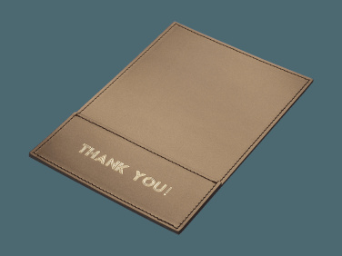 Logo trade promotional merchandise picture of: Bill holder 1053094