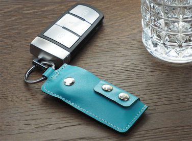 Logo trade business gifts image of: Keyring 1276131