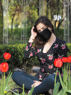 Logotrade corporate gift image of: MARS cotton mask (size M) 1379165