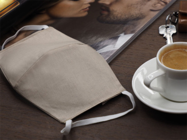 Logo trade promotional items image of: VENUS PRO cotton face mask with a pocket an HEPA filter 1378165