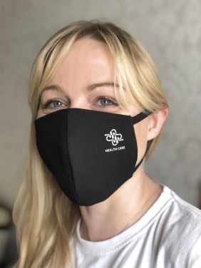 Logotrade advertising products photo of: VENUS PRO cotton face mask with a pocket an HEPA filter 1378165