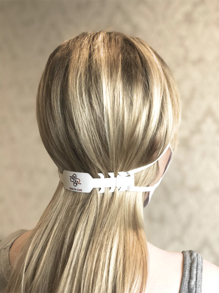 Logo trade promotional gifts image of: Face mask adjuster  1417229