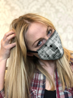 Logo trade promotional gifts picture of: ZEFIR cotton face mask 1400165