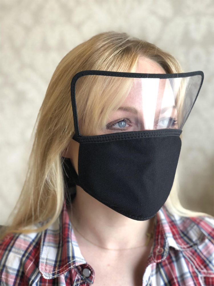 Logo trade promotional product photo of: BRASIL Protective Visor Mask 1381165