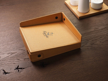 Logo trade promotional merchandise image of: Napkin box 1662280