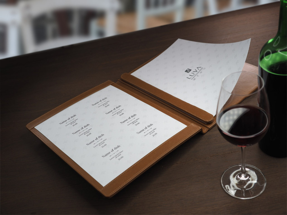 Logotrade promotional product image of: Menu cover 1054119