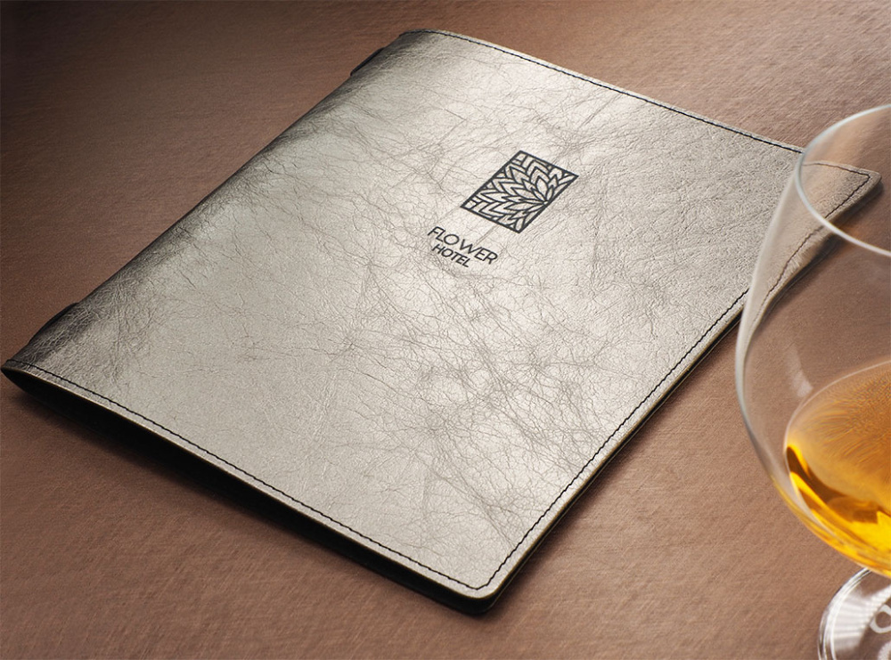 Logo trade promotional giveaways image of: Menu cover Ambiente 1180265