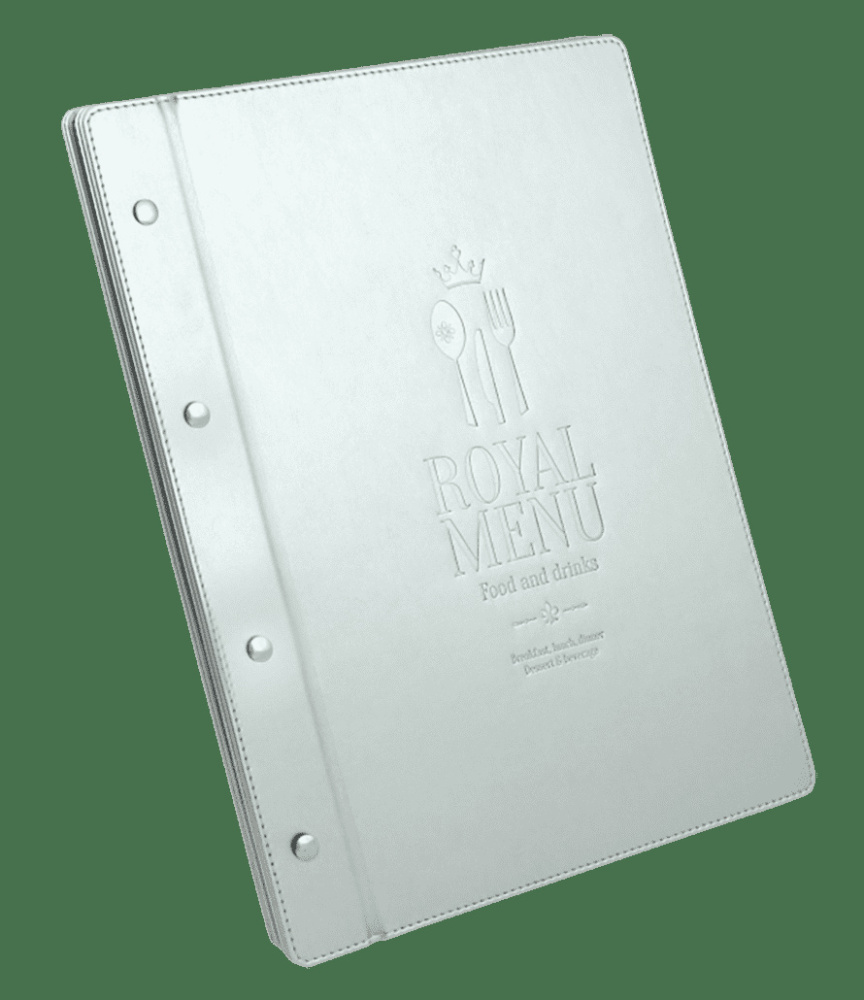 Logo trade advertising products image of: Menu cover 1084119