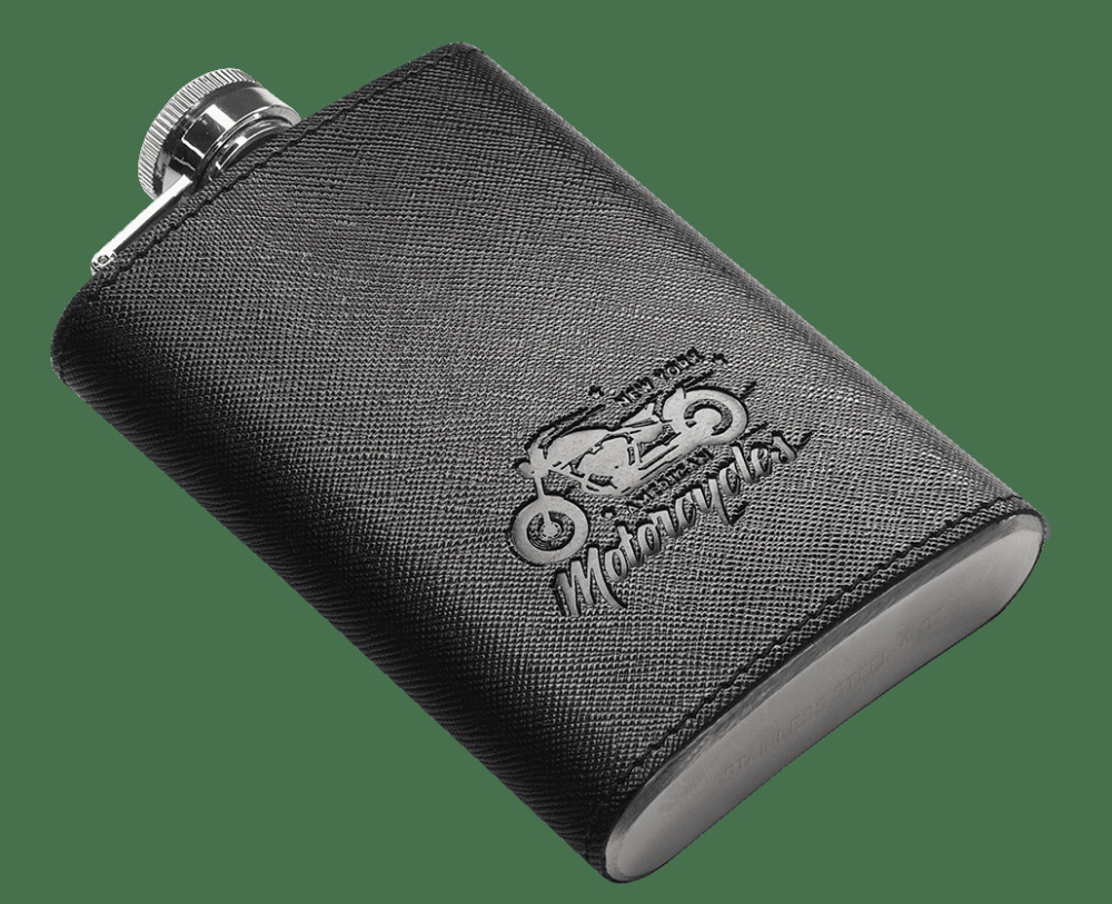 Logo trade promotional gifts image of: Hip flask 426113