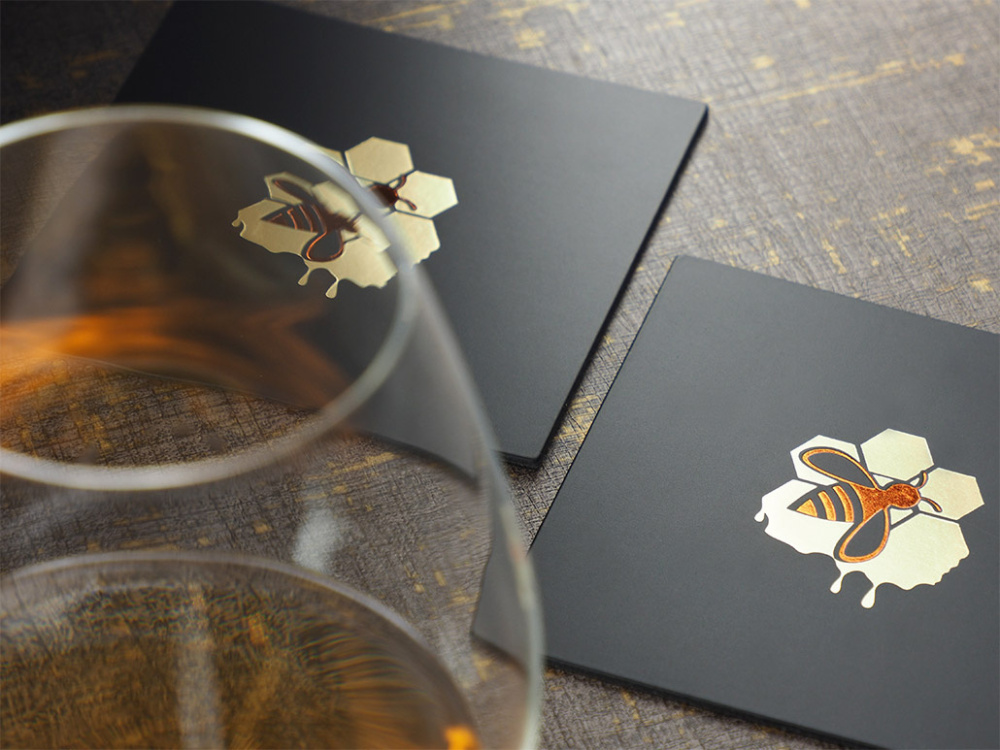 Logotrade promotional merchandise photo of: Coaster 1046094