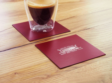 Logo trade promotional giveaways image of: Coaster 1046094