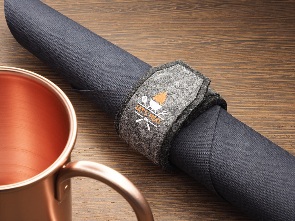 Logo trade promotional merchandise image of: Napkin ring 1646246