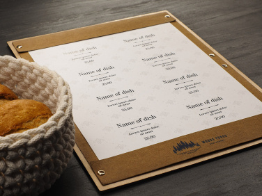 Logo trade promotional gift photo of: Menu pad 1668121