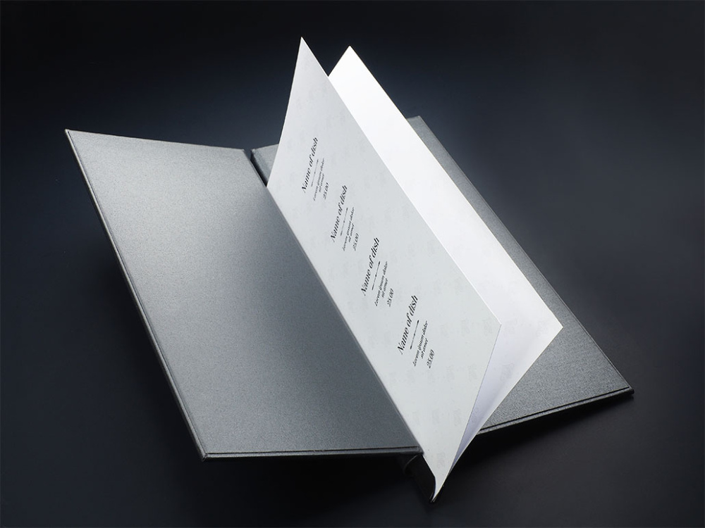 Logotrade promotional giveaways photo of: Menu cover 1680280
