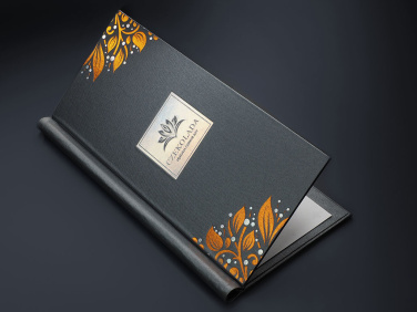 Logo trade business gift photo of: Menu cover 1680280