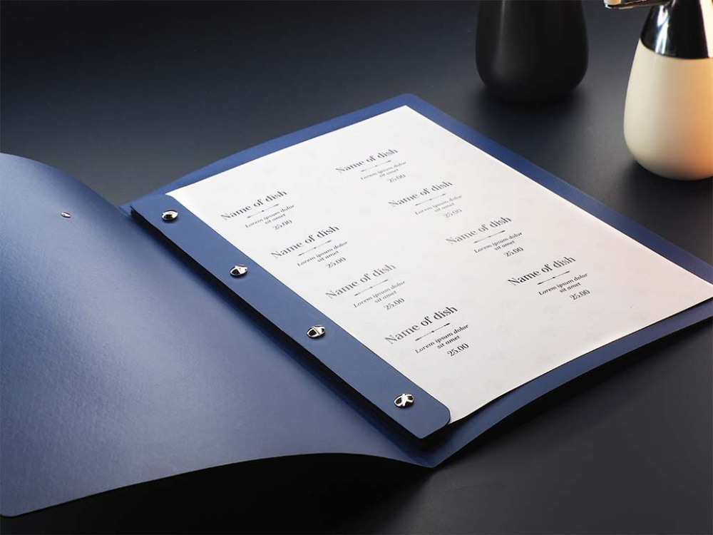 Logotrade promotional merchandise picture of: Menu cover 1619243
