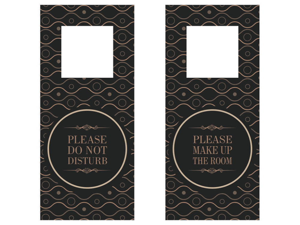 Logo trade promotional products picture of: DND door sign 1110117