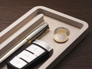 Logo trade advertising product photo of: Wooden desk organiser 1818121