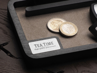 Logotrade promotional gift image of: Wooden desk organiser 1818121