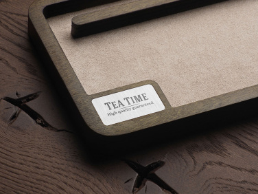 Logotrade promotional giveaway image of: Wooden desk organiser 1818121