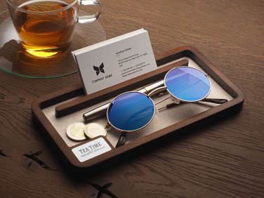 Logo trade promotional giveaways picture of: Wooden desk organiser 1818121