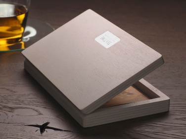 Logo trade promotional item photo of: Wooden bill box 1816121