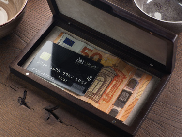 Logotrade promotional gifts photo of: Wooden bill box 1816121