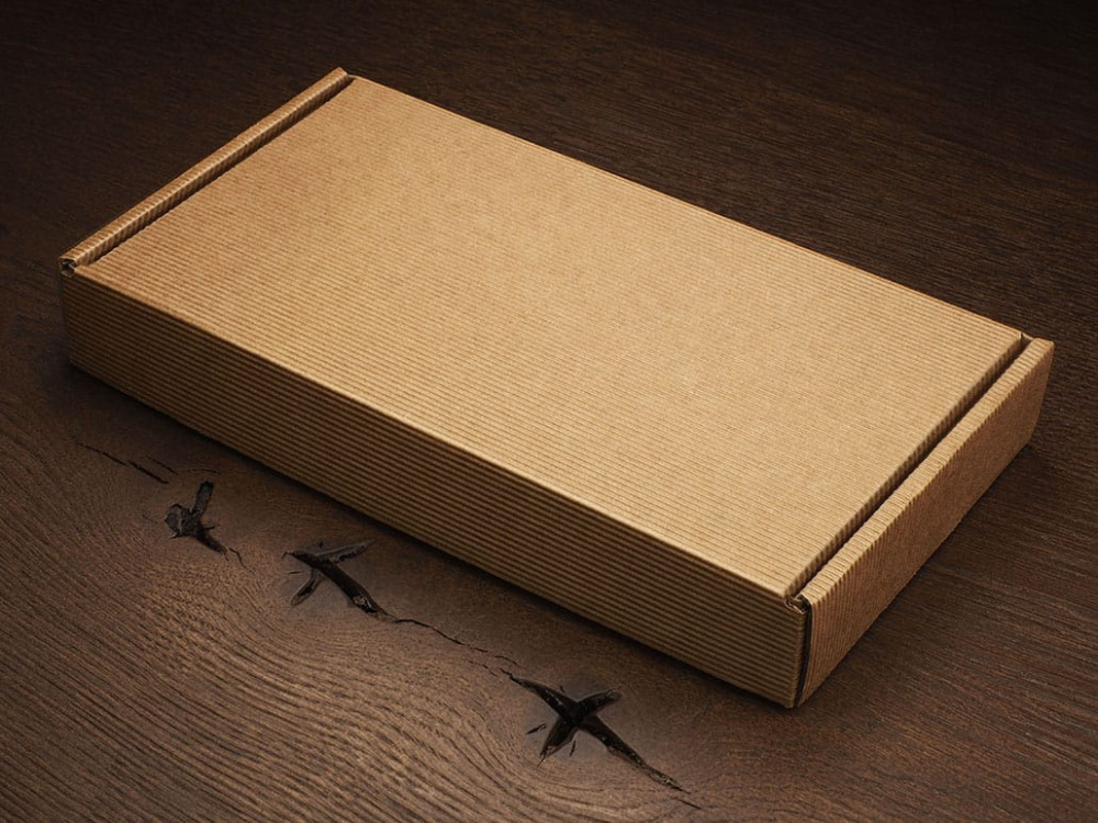 Logo trade advertising product photo of: Box (21.5x11.8x3.2cm) 1876307