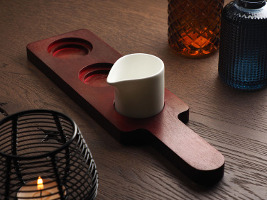 Logotrade promotional item image of: Wooden 3 Shot Serving Board 1863121