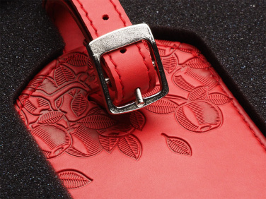 Logo trade promotional giveaways image of: Luggage tag 1155317