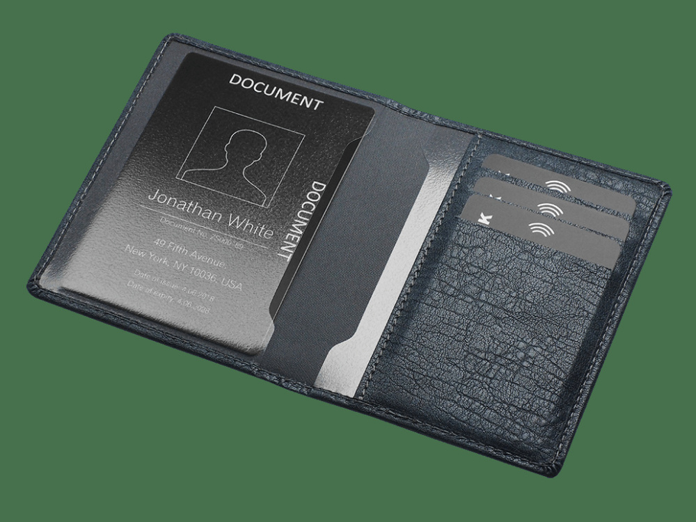 Logo trade business gift photo of: Document wallet 889328
