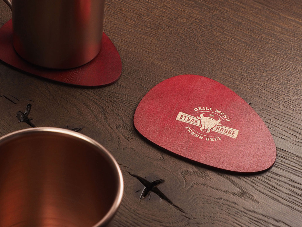 Logo trade promotional products image of: Coaster 1607121