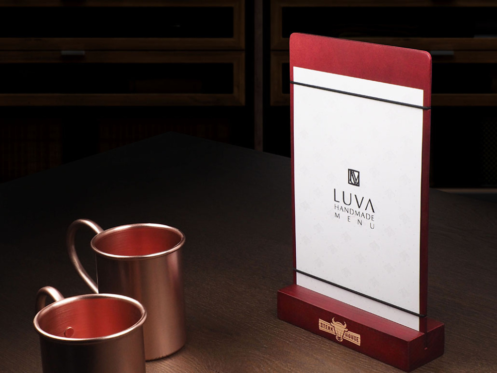 Logo trade promotional giveaway photo of: Promo menu 1867121