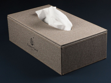 Logo trade promotional merchandise photo of: Tissue box 992321