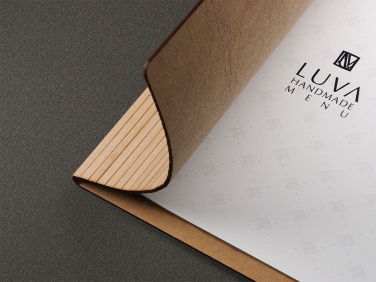 Logo trade promotional giveaways image of: Menu cover Ambiente 1178145