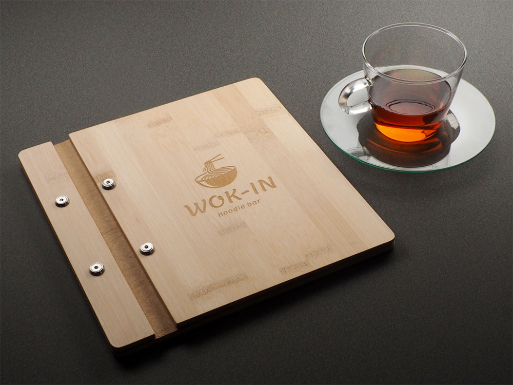 Logo trade promotional merchandise photo of: Menu cover 1905292