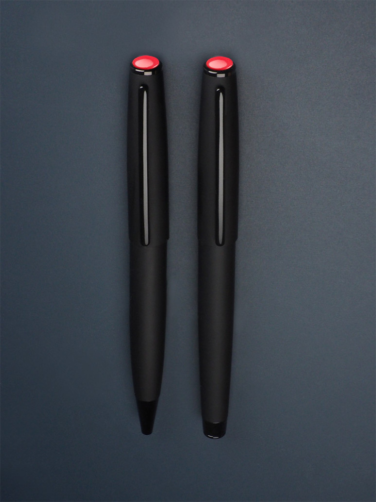 Logotrade promotional gift picture of: Coral stone Pen set 1285036