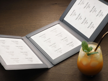 Logo trade business gift photo of: Menu 1112094