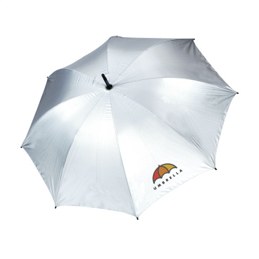 Logo trade business gifts image of: FiberStar storm umbrella 23 inch